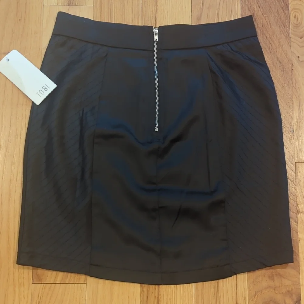 Tobi Elegant Black Pencil Skirt - Picture 4 of 6
